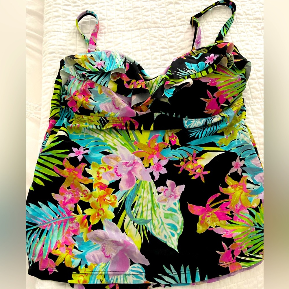 Women’s Tankini (Top Only) Tropical Print